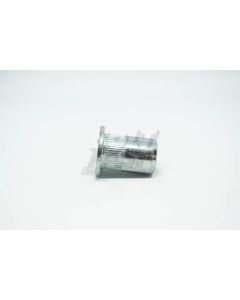 BF3051 LARGE FLANGE FLAT HEAD RIBBED RIVNUT MS Y/ZINC 10