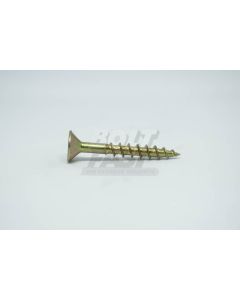 BF7005-Z POZI RECESSED CSK CHIPBOARD SCREW PARTIAL THR MS Y/ZINC 6X100
