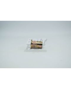 BF3050 THIN HEAD LOW PROFILE COUNTERSUNK RIBBED RIVNUT MS Y/ZINC 10