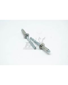 ISO 15983 OPEN END DOME HEAD BLIND RIVET & PULL MANDREL S/STEEL 304 3.2X08